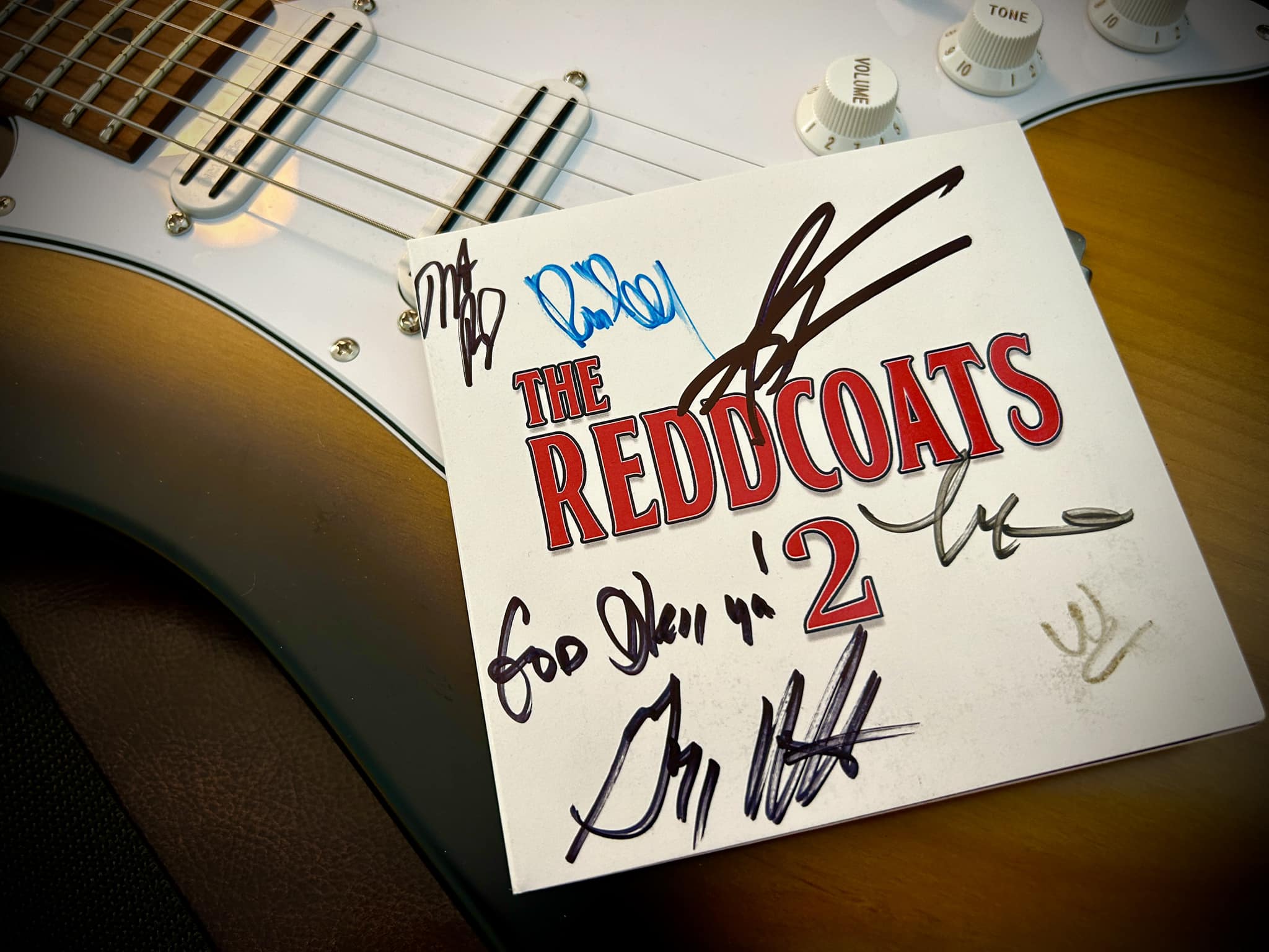 The Reddcoats Signed CDS